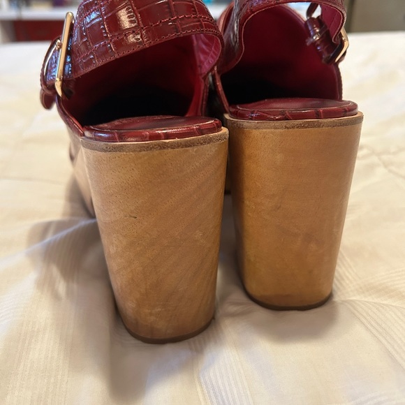 Charlotte Stone size 9 Bonnie in red crocodile leather - Picture 7 of 11
